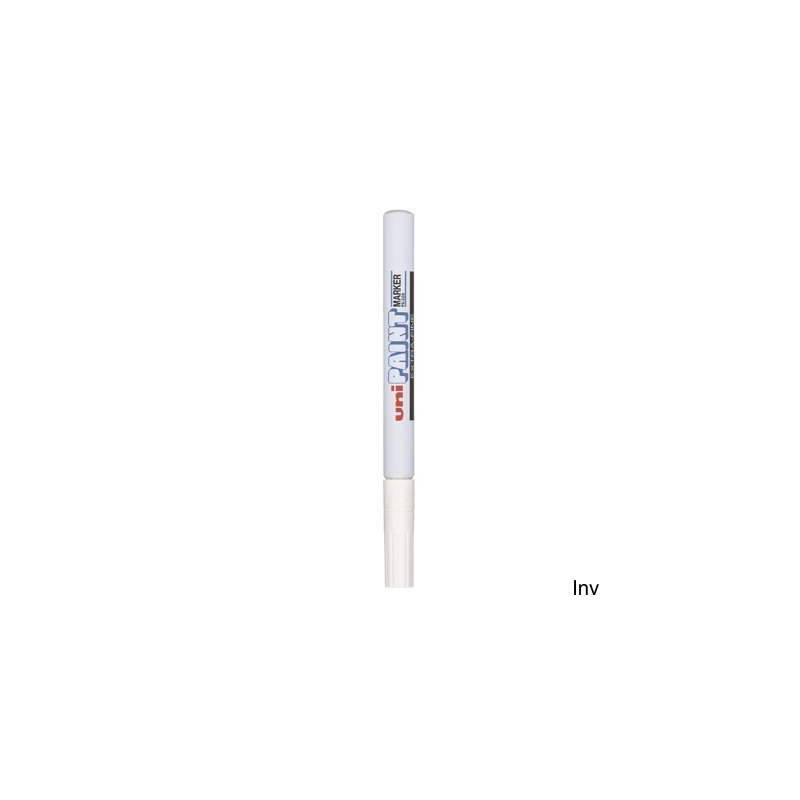 Marker olejowy UNI PX-203 biały 0,8 mm do pisania po różnych powierzchniach