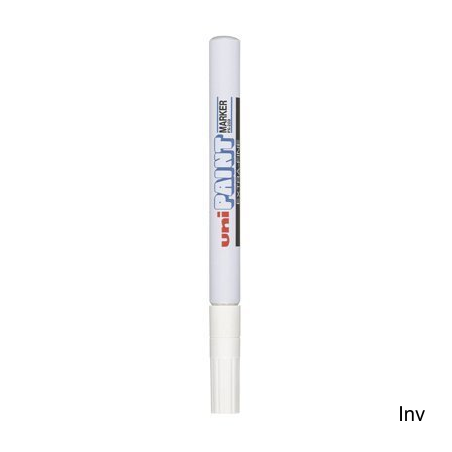 Marker olejowy UNI PX-203 biały 0,8 mm do pisania po różnych powierzchniach