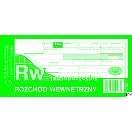 383-8 RW 1/3 A4 jednopozycyjne MICHALCZYK I PROKOP