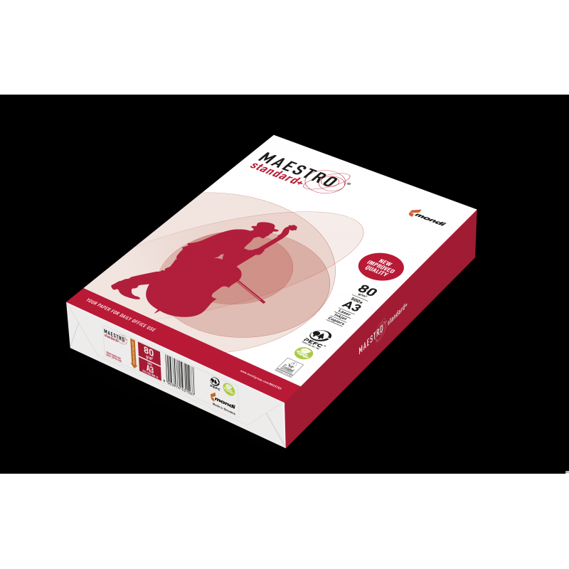 Papier xero A3 MAESTRO STANDARD PLUS 80g