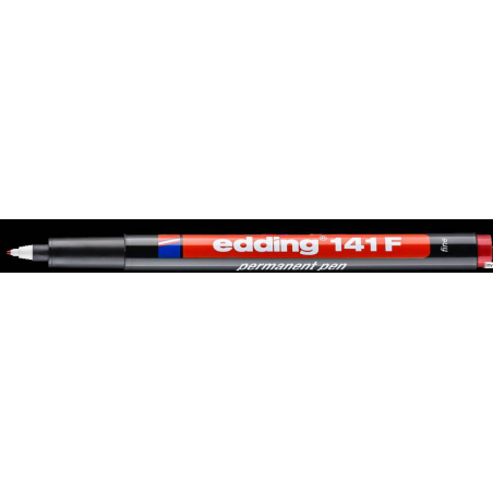 Edding Foliopis 0,6 mm czerwona końcówka okrągła do folii prezentacyjnych