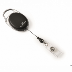 Mechanizm ściągający STYLE Durable czarny 80 cm do identyfikatorów