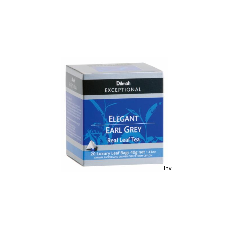 Herbata Dilmah Piramid Exceptional Earl Grey 20 torebek czarnej z aromatem bergamotki