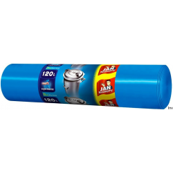 JAN NIEZBĘDNY Worki LD niebieskie 120l 25 szt. 04409 - 1