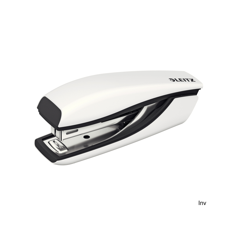 Zszywacz mini Leitz NeXXt WOW biały perłowy do 10 kartek z technologią Direct Impact
