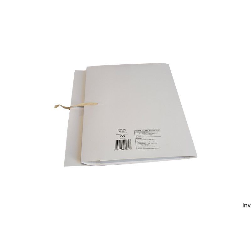 Teczka archiwizacyjna bezkwasowa 300 g ISO 9706 320x230 mm Kiel-Tech 50 sztuk
