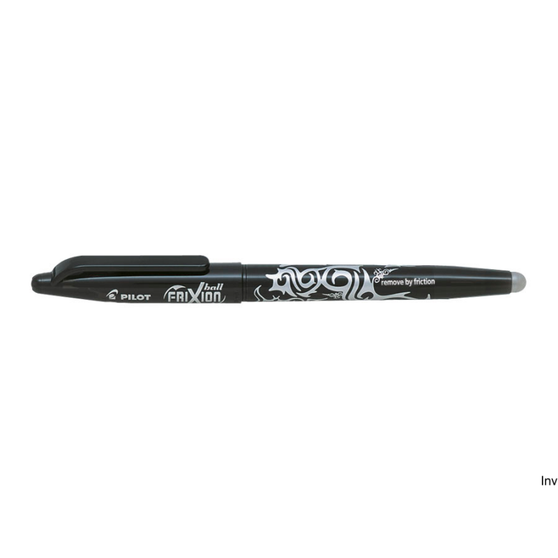 Pióro kulkowe Pilot Frixion czarne 0,7 mm wymazywalne z ergonomicznym uchwytem
