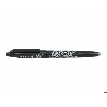 Pióro kulkowe Pilot Frixion czarne 0,7 mm wymazywalne z ergonomicznym uchwytem