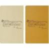 Zestaw 2 zeszytów MOLESKINE Van Gogh Cahier 2024, L, 13x21cm, w linie, edycja limitowana