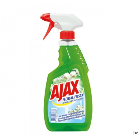 Ajax Płyn do mycia szyb 500ml Floral Fiesta zielony rozpyłacz
