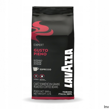 Kawa Lavazza Gusto Pieno 1kg ziarno do automatów vendingowych, Arabica 20%, Robusta 80%
