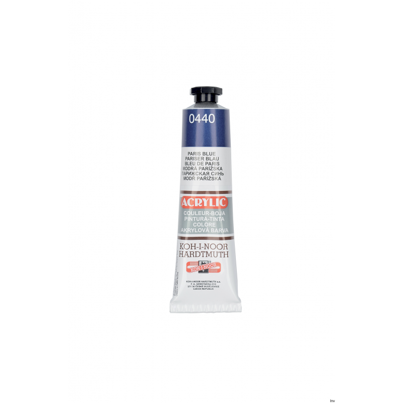 Farba akrylowa Koh-i-noor 162733 błękit paryski 0440 40ml