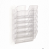 Durable Flexiplus Zestaw 6 Pojemników na Dokumenty A4 Poziomych 340 x 520 x 100 mm