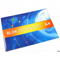 Blok techniczny A4 10k 250g...