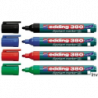 Edding Marker do flipchartów czarny 1,5-3 mm z tuszem na bazie wody 380/001