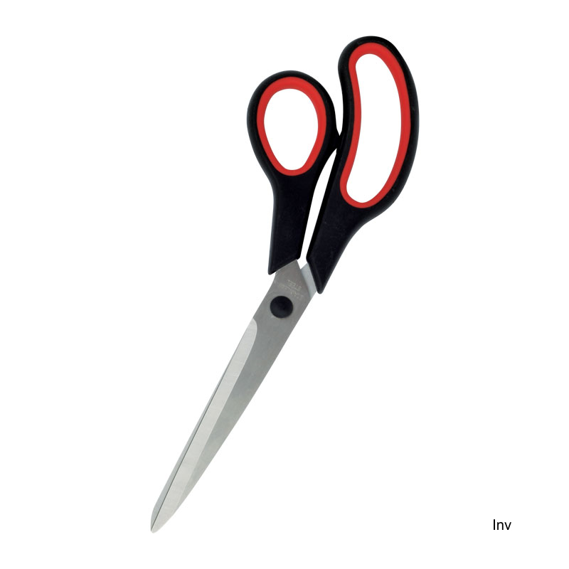 Nożyczki GRAND GR-5100 czarne/czerwone 10" (25,5 cm) do biura i domu