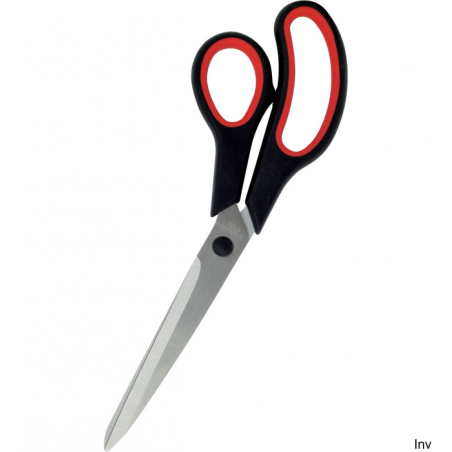 Nożyczki GRAND GR-5100 czarne/czerwone 10" (25,5 cm) do biura i domu