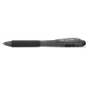 Długopis żelowy 0,7 mm czarny Pentel K437CR-A z trójkątnym uchwytem i brokatowym korpusem