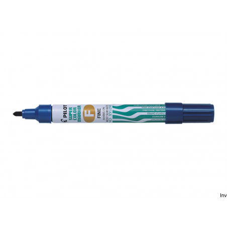 Marker permanentny niebieski Pilot SCA-F, grubość linii 1 mm, aluminiowa obudowa, wodoodporny, szybkoschnący