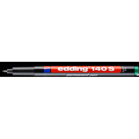 Edding Foliopis zielony 0,3 mm okrągła końcówka do folii prezentacyjnych