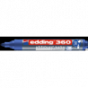 Marker Edding 360 suchościeralny niebieski z okrągłą końcówką do tablic