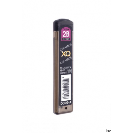 Grafity do ołówka automatycznego Dong-A 0.7mm 2B, 12 sztuk w etui