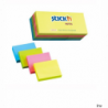 Bloczek samoprzylepny StickN 38x51 mm mix neonowy 12 sztuk x 100 kartek 21532