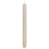 Świeca stołowa długa ryflowana DONAU HOME, 25x300 mm, 4 szt., kremowa