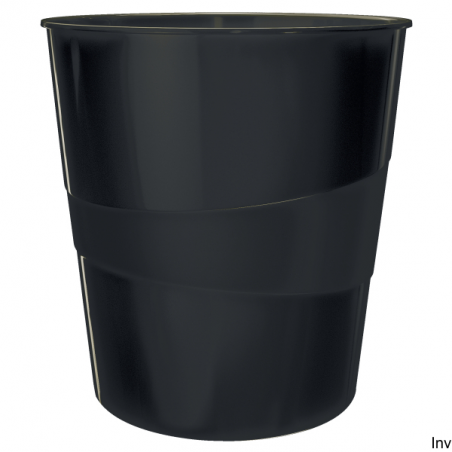 Kosz na śmieci 15L Leitz WOW, czarny 52781095 - 1