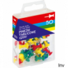 Pinezki tablicowe Grand 110-1116, opakowanie 50 sztuk, plastikowe