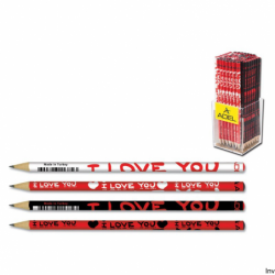 Ołówek I LOVE YOU D/72...