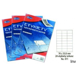 Etykiety samoprzylepne...