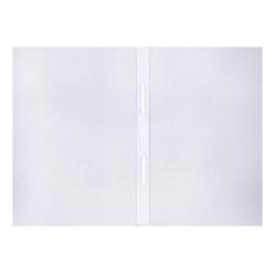 PAKIET Skoroszyt zawieszkowy OFFICE PRODUCTS Budget, karton, nadruk, 1/1, A4, 250gsm, biały