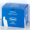 Kreda szkolna niepyląca biała 100 pałeczek Toma TO-80200
