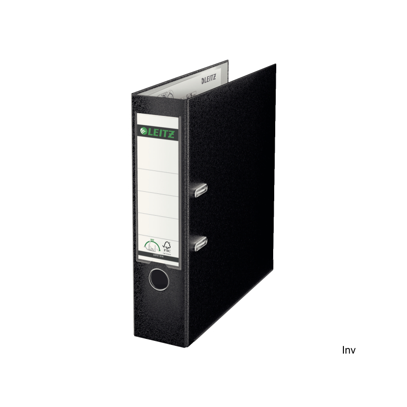 Segregator Leitz A4 80 mm czarny 180° na 600 kartek z mechanizmem do szybkiego segregowania dokumentów