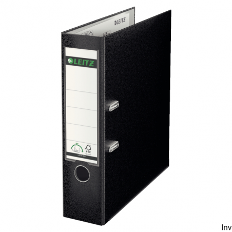 Segregator Leitz A4 80 mm czarny 180° na 600 kartek z mechanizmem do szybkiego segregowania dokumentów