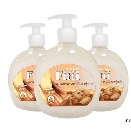Mydło w płynie Fitti 500 ml migdał z dozownikiem