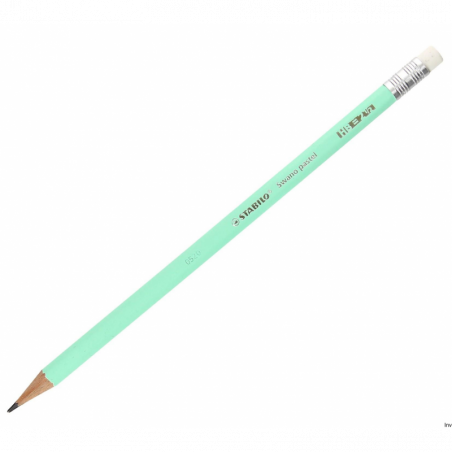 Ołówek Stabilo Swano Pastel zielony HB z gumką 2.2 mm
