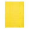 PAKIET Teczka z gumką OFFICE PRODUCTS, Fluo soft touch, karton/lakier, A4, 320gsm, 3-skrz., mix kolorów