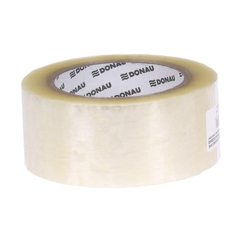 Taśma pakowa DONAU Hot-Melt, 48mm, 120m, 40mikr., transparentna