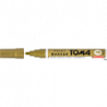 Marker olejowy złoty Toma, fibrowa końcówka 2,5 mm, 10 ml, wodoodporny, do różnych powierzchni
