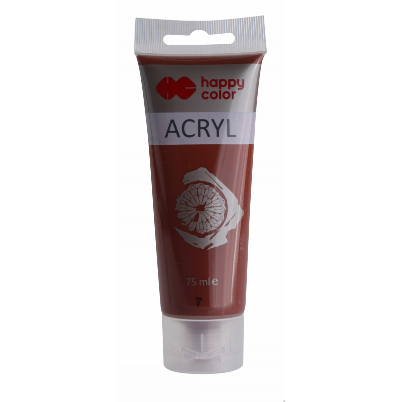 Farba akrylowa brązowa 75ml Happy Color HC HA 7370 0075-7