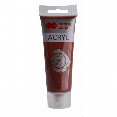 Farba akrylowa brązowa 75ml Happy Color HC HA 7370 0075-7