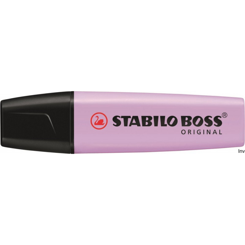 Zakreślacz STABILO BOSS pastelowy lila 70/155, tusz na bazie wody, szerokość linii 2-5 mm