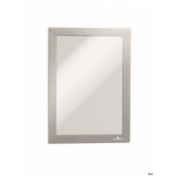 Durable MAGAFRAME A5 srebrne ramki magnetyczne samoprzylepne (2 sztuki)