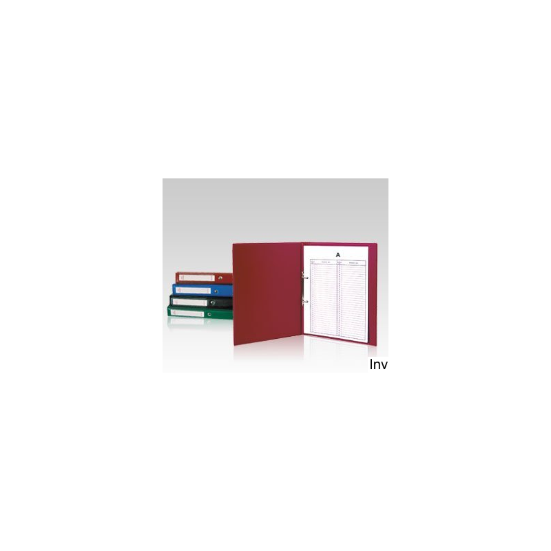 Teczka akt osobowych 4-ringowa 3 cm zielona Biurfol TD-05-10