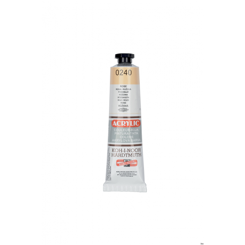 Farba akrylowa Koh-i-noor 162729 różowa 0240 40ml