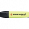 Zakreślacz STABILO BOSS pastel limonkowy 70/133, grubość linii 2 mm i 5 mm, tusz na bazie wody