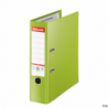 Segregator Esselte A4 80 mm zielony PLUS VIVIDA z metalowymi okuciami, okładki Maxi, 1 sztuka
