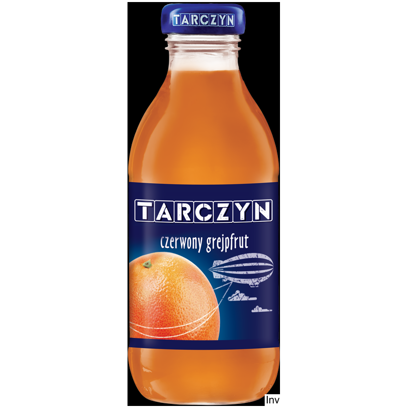 TARCZYN nektar CZERWONY GREJPFRUT 300ml butelka szkło - 1